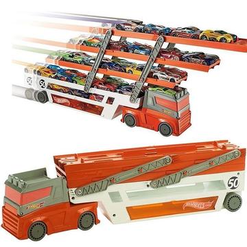 HOT WHEELS Camion Pista con Rampa Remolque cars carros CAJA SELLADA