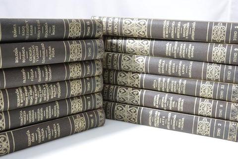 12 tomos Enciclopedia Práctica Jackson 1972