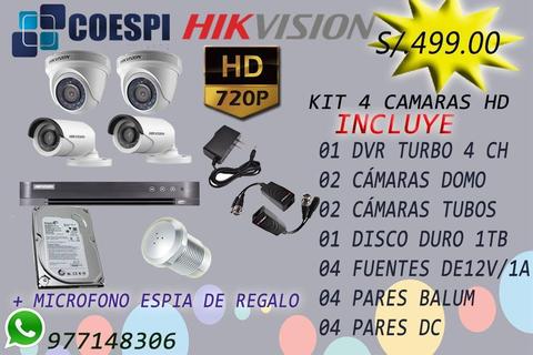 CAMARAS DE SEGURIDAD HD / CERCOS ELECTRICOS / ALARMAS OFERTA CEL 977148306