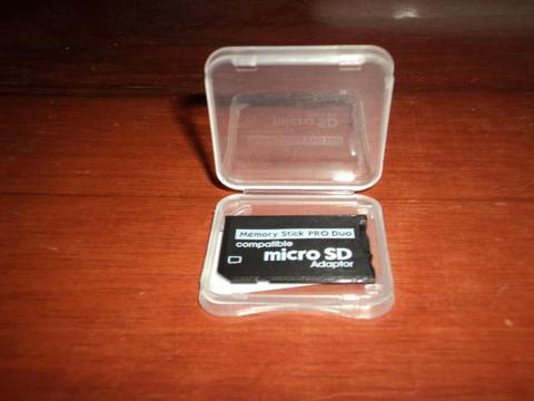 Adaptador De Memoria Micro Sd A Memory Stick Pro Duo Sony