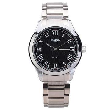 MIKE NEGRO DIAL MUJER A ACERO INOXIDABLE COD:28441