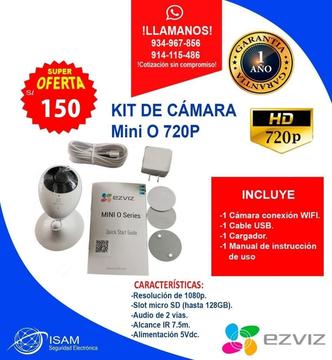 Cámara EZVIZ Wifi MINI 0 Full Hd 720p