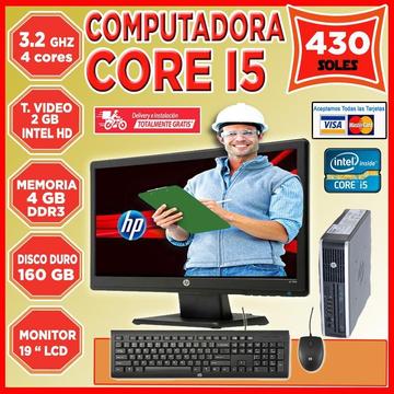 PC COMPLETA HP MINI 8200 CORE I5 3.2 GHZ 19 HP HD