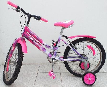 Bicicleta de la Barbie para niña