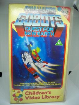 CHALLENGE OF GOBOTS QUEST FOR NEW EARTH VHS