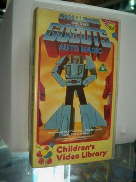CHALLENGE OF GOBOTS AUTOMADIC VHS