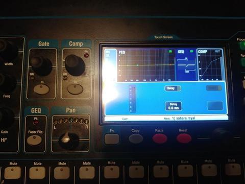 Vendo Mixer Digital Allen heath QU 16,no Das, Yamaha,Jbl