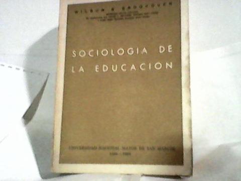 SOCIOLOGIA DE LA EDUCACION