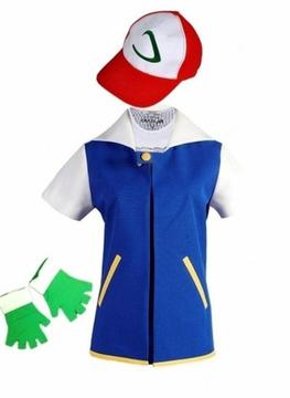 Cosplay Completo Ash Ketchum Pokemon