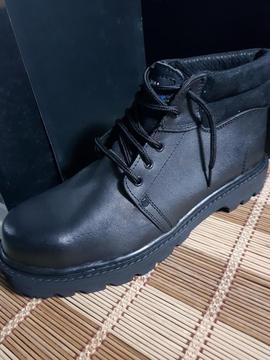 zapatos botines negros punta acera prevencion seguridad nuevos talla 39 41 42 ocasion