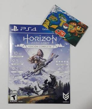 PS4 HORIZON ZERO EDICION COMPLETO SELLADO PLAY STATION 4 TIENDATOPMK