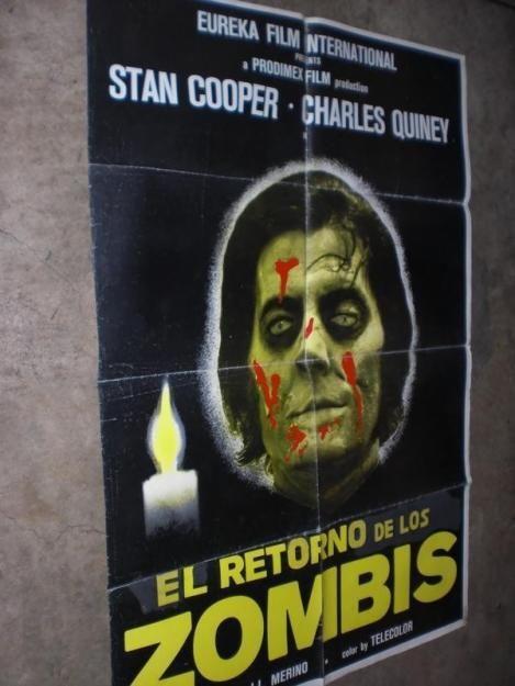 Poster Original 'el Retorno De Los Zombis' 1973