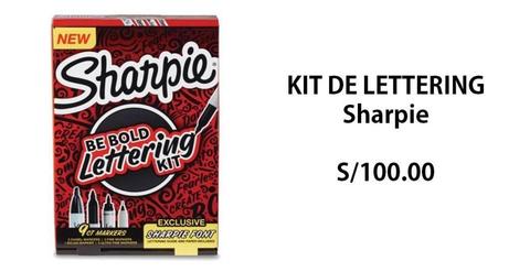 Kit de lettering Sharpie