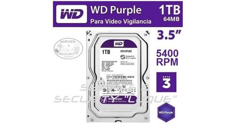 DISCO DURO DE 1 TB 1000 GB WESTERN DIGITAL PURPLE