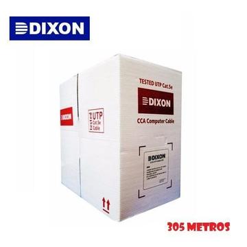 CABLE DE RED UTP CAT5E DIXON 3050 CAJA X 305 METROS
