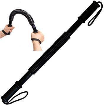 Barra Flexible Resorte Grip Brazos, Abdominales - 40 Kilos