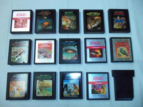 VARIEDAD DE TITULOS O CARTUCHOS PARA ATARI 2600