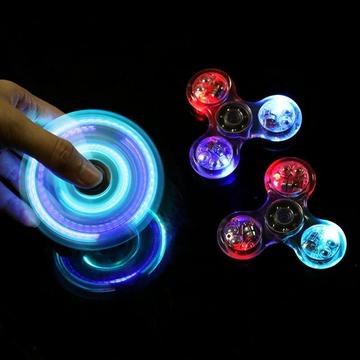 Spinner Acrilico con Luces Led
