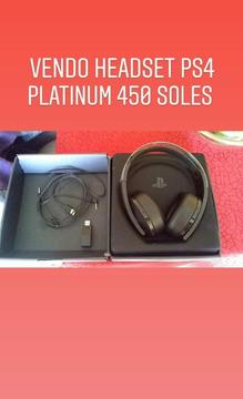 Audífonos Ps4 Platinum