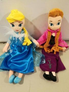 Peluches Frozen Elsa Y Ana