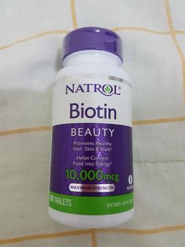 Biotin Natrol 10,000 Mcg