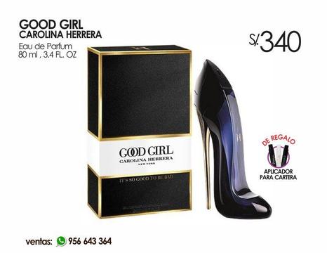 OFERTA PERFUME GOOD GIRL CAROLINA HERRERA 80 ML