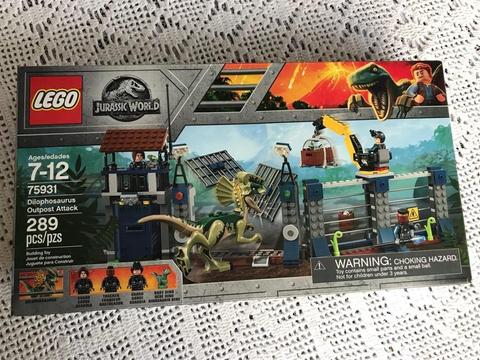 Lego Jurassic World Original Nuevo Sella