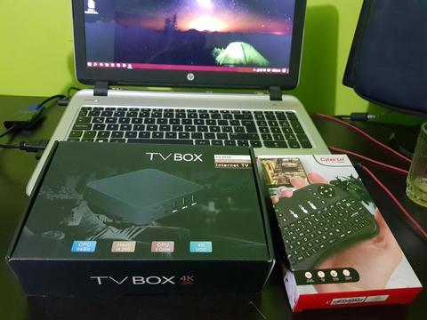 Tv Box Y Mini Teclado Smartv