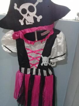 Disfraz de Niña Pirata