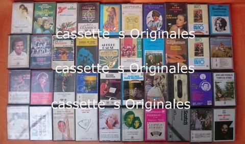 CASSETTES ORIGINALES