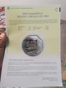 Lote de 6 Inforgrafias de Monedas Emitid