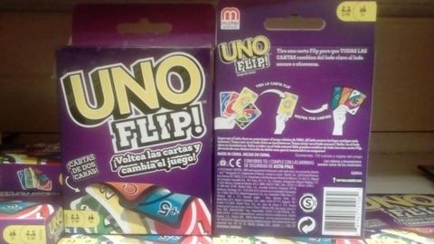 Uno Flip Cartas de Dos Caras Nuevo