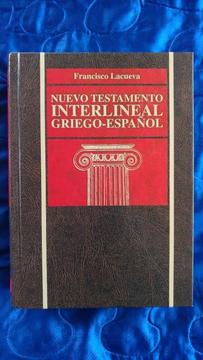 Biblia Interlineal N.t. Griego - Español