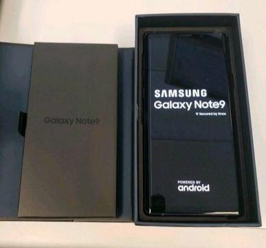 Galaxy Note 9 de 512gb.! Color Negro.! En venta Nuevo Sellado