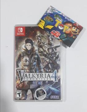 NINTENDO SWITCH VALKYRIA 4, NUEVO SELLADO, TIENDATOPMK