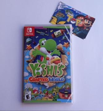 NINTENDO SWITCH YOSHY WORLD, NUEVO SELLADO, TIENDATOPMK