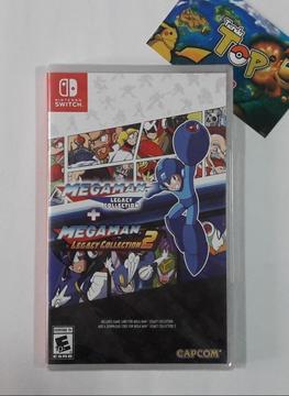 NINTENDO SWITCH MEGAMAN LEGACY, NUEVO SELLADO, TIENDATOPMK