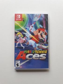 NINTENDO SWITCH MARIO TENNIS ACES, NUEVO SELLADO, TIENDATOPMK