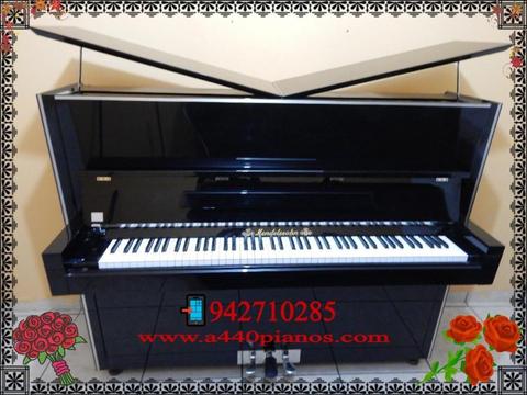 PIANO ACUSTICO VERTICAL NUEVO NEGRO BRILLANTE IMPORTADO DE EEUU EN