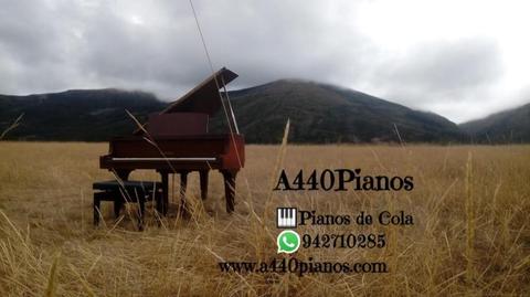 PIANOS DE COLA NUEVOS Y USADOS IMPORTADOS DE EEUU EN BUEN ESTADO  A440PIANOS