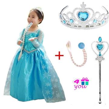 Disfraz Frozen Elsa Halloween Cumpleaños