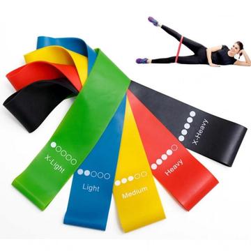 5 Ligas Bandas Elastica Ejercicio Pilates Resistencia Crossfit Sportysportwear