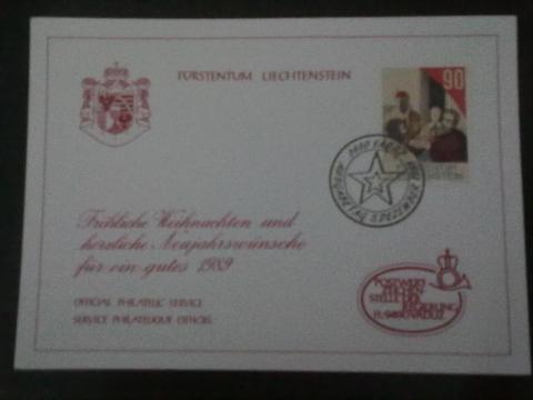 Tarjeta Oficial De Liechtenstein L2