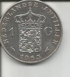 Moneda de Antillas Holandesas de Plata