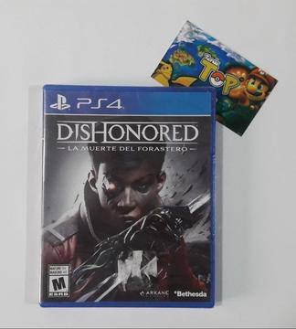 PS4 DISHONORED 3 DEATH OF THE OUTSIDER, NUEVO SELLADO PLAY STATION 4 TIENDATOPMK