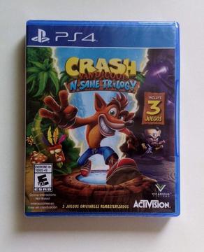 PS4 CRASH BANDICOOT NUEVO SELLADO PLAY STATION 4 TIENDATOPMK