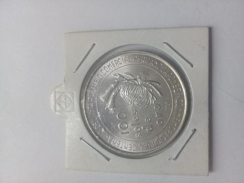MONEDA INTERCAMBIO PERUANO JAPONES