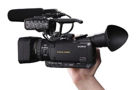 Sony HXR-NX70U NXCAM Videocámara profesional (incluye controlador de auido y microfono xlr)