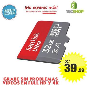 SanDisk micro sd 32 GB Class10 TF tarjetas SDHC A1