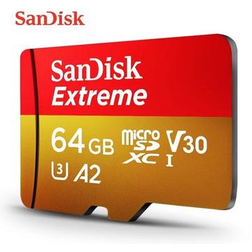 Memoria para Gopro Micro Sd Extreme A2 64 GB 4k 160mb Sandisk